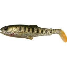 Shad Savage Gear Craft Cannibal Paddletail 8.5cm 7g 4buc/plic olive Silver Smolt foto