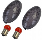 Lentile de semnalizare pentru motocicleta, nuantate, pereche, potrivite pentru Ducati Monster / Victory Performance AutoTuning