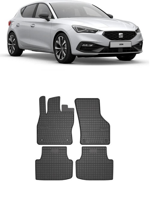 Covorase auto cauciuc SEAT Leon IV 2020 - 2022