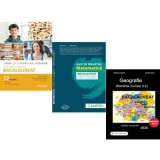 Pachet Bacalaureat 2026. Limba si literatura romana Ghid complet cu 72 teste, Matematica filiera tehnologica: servicii, resurse si tehnic si Geografie