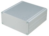 Carcasă aluminiu gri 105x100x46 mm
