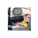 Set 2 buc Parasolare Auto BabyJem Sunshade cu Ventuze, Dimensiuni 44x37cm, Protecție Solară Copil