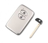 Set 2 bucati - Carcasa cheie Topautochei&amp;#174; compatibila cu Toyota RAV4 Aurion Avalon Landcruiser Camry Highlander 2 butoane