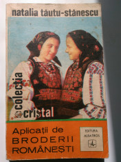 APLICATII DE BRODERII ROMANESTI - NATALIA TAUTU-STANESCU (5+1)R foto