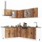 vidaXL Set de dulapuri de bucătărie 11 piese &bdquo;Porto&rdquo; Lemn vechi lemn 3314909