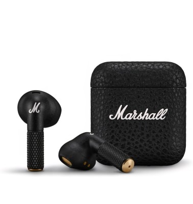 Casti In-Ear Marshall Minor IV, True Wireless, Bluetooth, Autonomie 30 ore, Negru foto