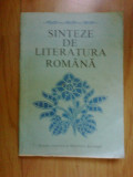 n4 SINTEZE DE LITERATURA ROMANA - Constantin Crisan