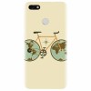 Husa silicon pentru Huawei P9 Lite mini, Retro Bicycle Illustration