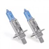 Set 2 Becuri Halogen H1 55W Carguard, +50% Lumina, Alb Xenon, 12V