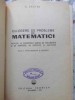 Culegere Probleme Matematica O. Sacter, Tehnica 1965, 422pg, Romana, Necartonata