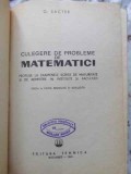 CULEGERE DE PROBLEME DE MATEMATICI-O. SACTER-226686
