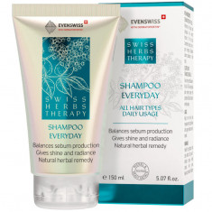 Sampon pentru par stralucitor Swiss Herbs Therapy, 150ml, Evenswiss