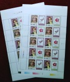 Cumpara ieftin ✅RO 1996 LP 1407c EUROPA "Personalitati feminine" , perechea de coli MNH