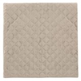 Față de Pernă Decorativă, Model Romburi, Culoare Bej, Dimensiune 45x43cm, Material Poliester