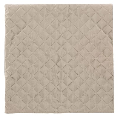 Față de Pernă Decorativă, Model Romburi, Culoare Bej, Dimensiune 45x43cm, Material Poliester foto