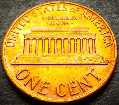 Moneda 1 CENT - SUA, anul 1974 * cod 5128 = A.UNC foto