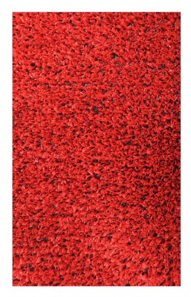 Gazon Artificial Model Flat 7, Latime 1m, Marime 100 x 300 cm, Rosu, Inaltime Fir 7 mm, Antialergic, Polipropilena, Curte, Terasa, Balcon, Piscina, Lo