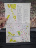 București și Rom&acirc;nia, hartă dublă &icirc;n limba rusă, circa 1985, 013