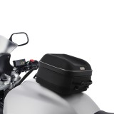 Borseta Moto Oxford S-Series Q4s Neagra, 4L, Semi-Rigida, Reflectorizanta, Impermeabila, Port Cablu