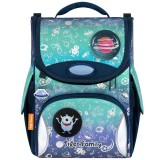 Ghiozdan neechipat Nature Quest, Motiv Space Things, Go Green + CADOU, Herlitz