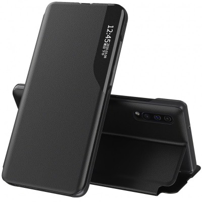 Husa Piele OEM Smart View pentru Samsung Galaxy A32 5G A326, Neagra foto