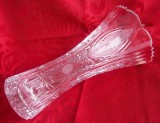 VAZA DIN CRISTAL LUCRAT MANUAL VITROMETAN MEDIAS 28 CM