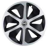 Cumpara ieftin Set 4 capace roti Roco Gri-Negru R17 pentru gama auto Nissan, Autohelix MSA