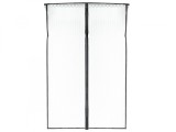 Plasa Tantari Magnetica iMK&reg; Neagra Usa 85x210cm Plastic Insecte