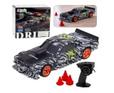 Masinuta cu telecomanda pentru drifturi RC 1:43 4WD 2.4GHz LED, negru, Lean 28020