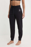 Emporio Armani Underwear pantaloni de lounge culoarea negru, melanj, 164842 4R276