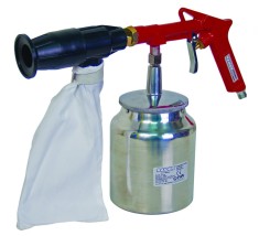 Pistol pentru sablat &oslash;2.5mm 500ml set RD-SBG01 Raider Power Tools 089942 HardWork ToolsRange