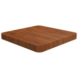 Cumpara ieftin Blat de masa patrat maro inchis 40x40x4 cm lemn stejar tratat