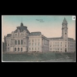 Carte poștală veche Oradea &ndash; Primaria &ndash; 1907