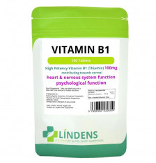 Lindens Vitamina B1 100 Comprimate foto