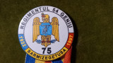 INSIGNA - REGIMENTUL 54 GENIU SARMIZEGETUZA - 75 ANI - 1922 - 1997