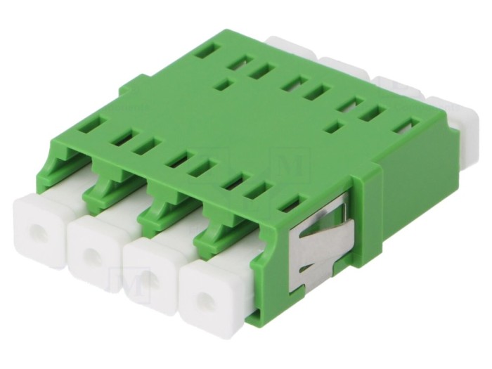 Conector fibră optică mamă quad SM