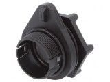 Carcasă pentru conectori rotunzi filet exterior drept