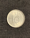 Moneda 10 cenți 1965 Olanda, Europa