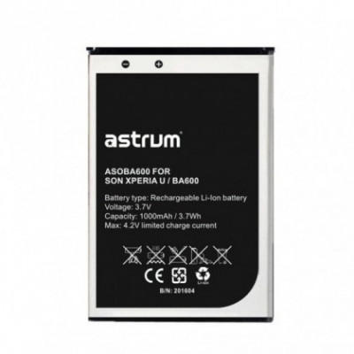 Acumulator AOST25 Sony Ericsson BA600 1000mAh Astrum foto