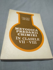 METODICA PREDARII CHIMIOEI CLASELE VII-VIII CORNELIA GHEORGHIU foto