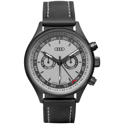 Ceas Unisex Oe Audi Gri / Negru 3101600400 foto