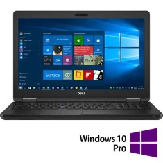 Laptop Refurbished Dell Latitude 5580, Intel Core i5-7200U 2.50GHz, 8GB DDR4, 256GB SSD, 15.6 Inch Full HD, Tastatura Numerica + Windows 10 Pro foto