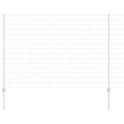vidaXL &amp;Icirc;ngrădire cu st&amp;acirc;lpi Argintiu 1.5 x 10 m Oțel 3336174 foto