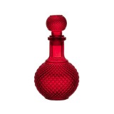 Sticla pentru lichior cu forma rotunda, 500 ml, rosie, ATU-086549