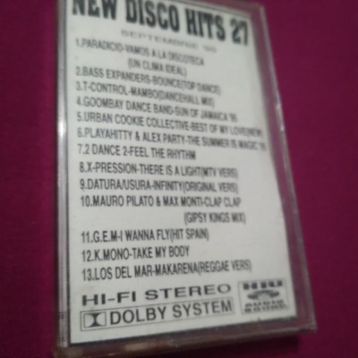 CASETA AUDIO NEW DISCO HITS 27 RARA!!DE TARABA foto