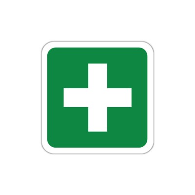 Indicator informare Punct de prim ajutor foto
