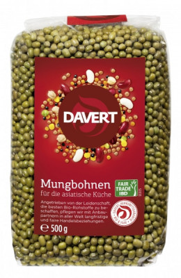 Fasole mung bio 500g Fairtrade, DAVERT foto