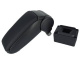 Cumpara ieftin Cotiera Auto Premium Dedicata Seat Leon 1M (1996-2005) ALM, Negru, Piele Ecologica, Spatiu Depozitare, Montaj Facil