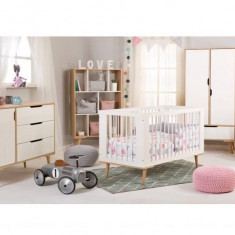 Mobilier Camera copii Si Bebelusi KLUPS SOFIE Alb Natur GreatGoods Plaything