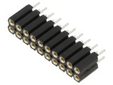 Soclu pini mamă 20 pini 2,54mm 2x10 THT